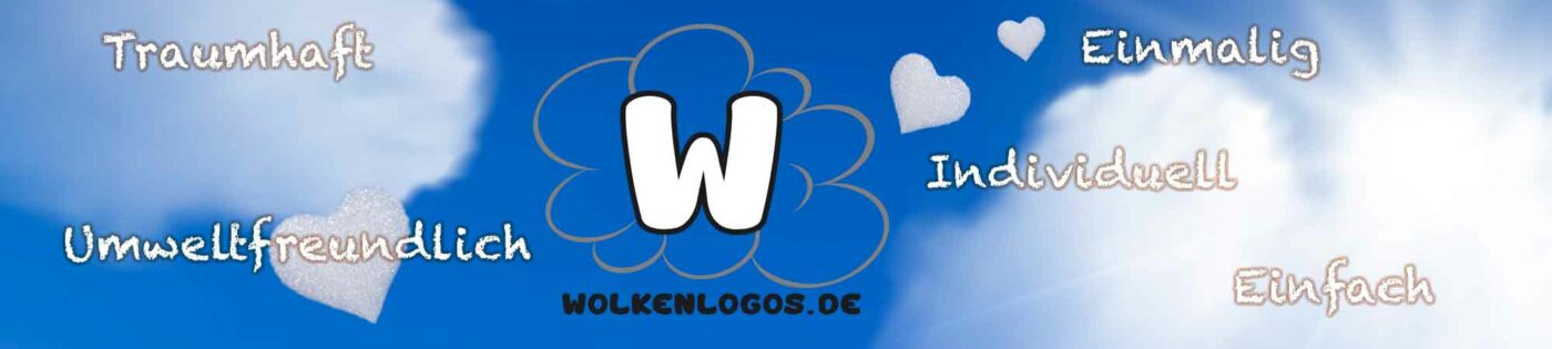 Wolkenlogos Logo umweltfreundlich